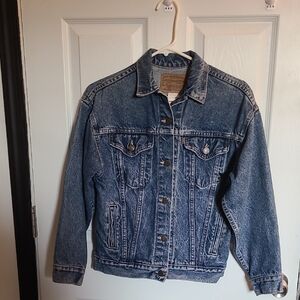 Levi's Blue Denim Jacket with Tan Label